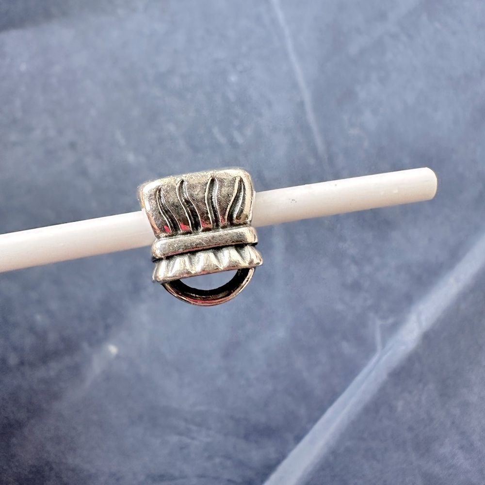 RETIRED Pandora Purse Handbag Charm with 14k bow - Picture 6 of 13